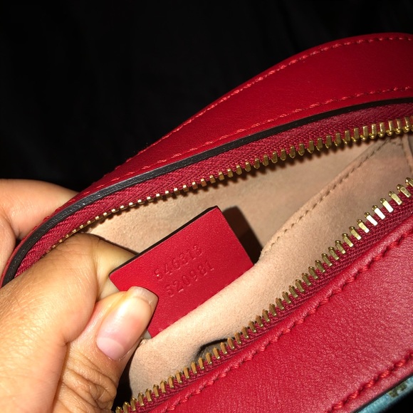 -SOLD- GUCCI Monogram Blooms Print Chain Bag - Picture 3 of 5